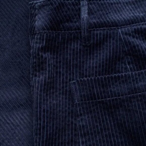 New ! Seasalt clothing Wide leg cords Dillwyn pants in NAVY size 10 Current - Picture 2 of 3